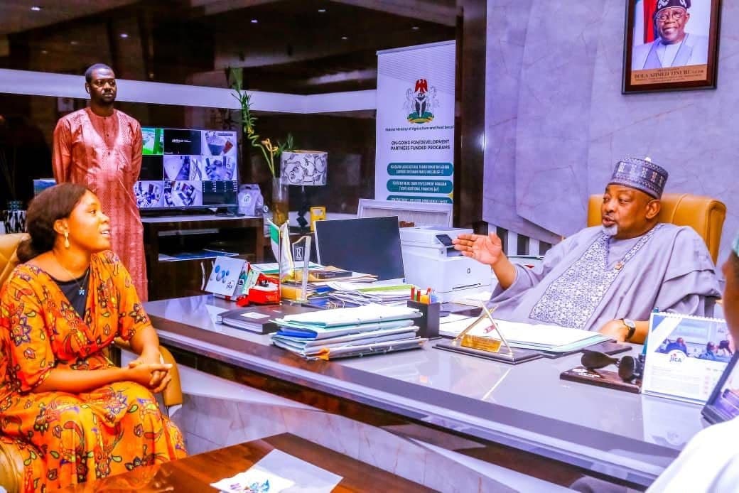 Orji Chiamaka Precious & Sen. Abubakar Kyari